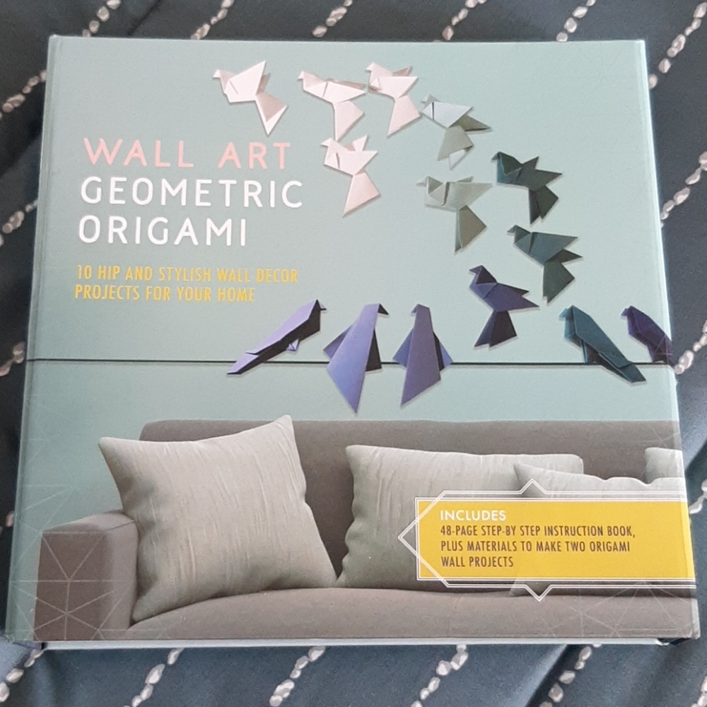 🌼5 For $25🌼Wall Art Geometric Origami Project Book